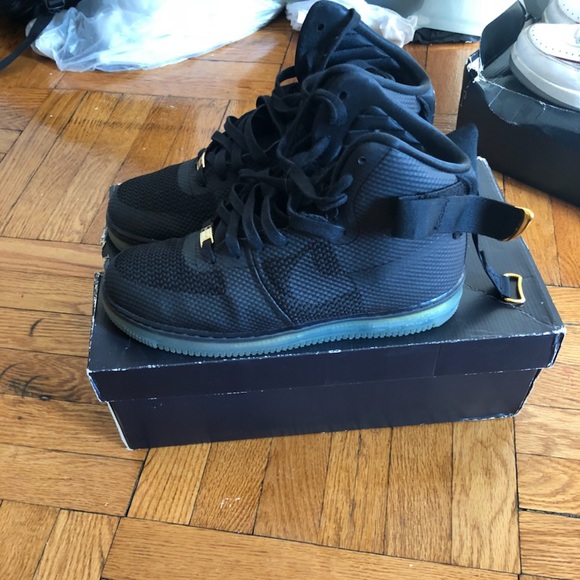 Nike Air Force 1 High CMFT Lux Black - Picture 2 of 2